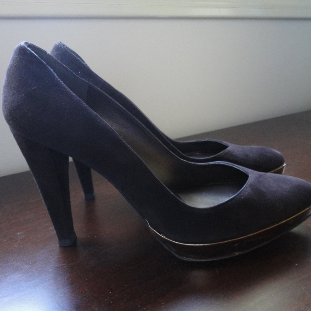 Stuart Weitzman High Heel Pumps/Suede/Chocolate/8 - image 3